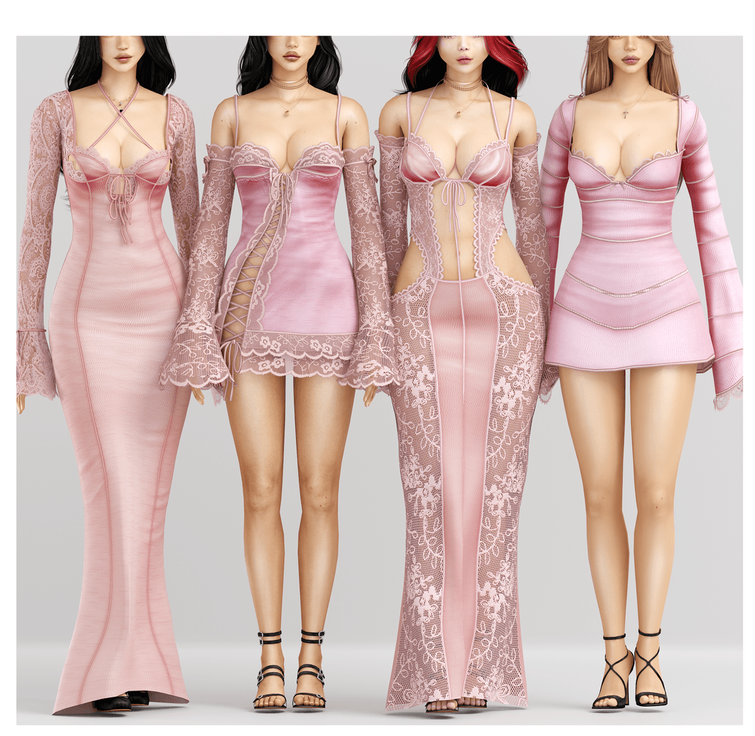 Скриншот мода Коллекция платьев Lune Rosée Collection